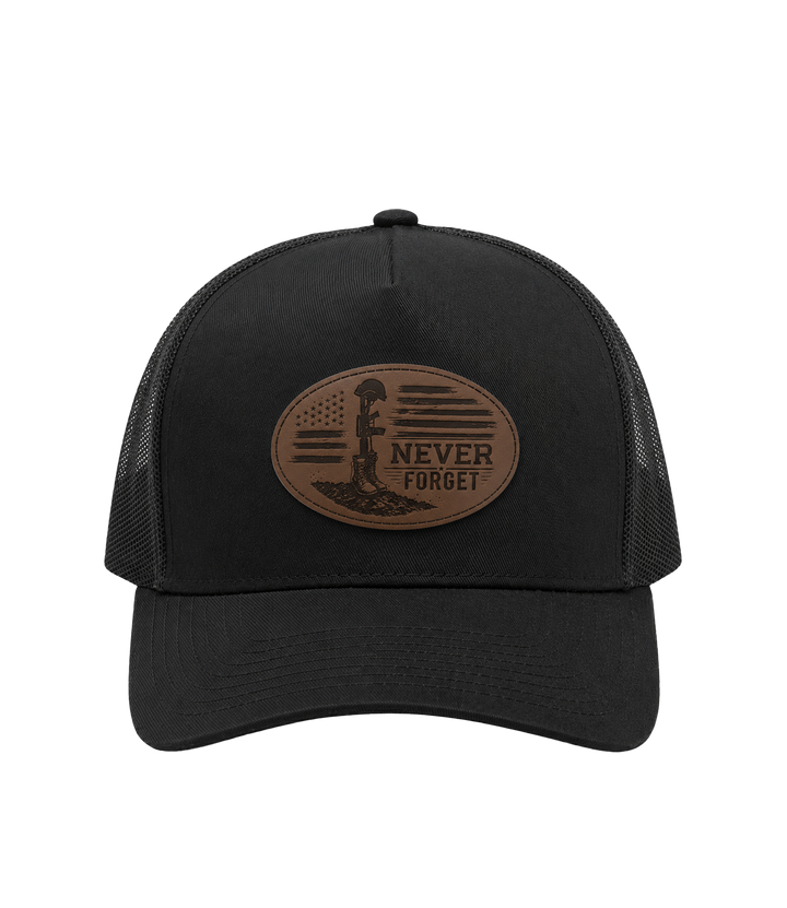 Never Forget Trucker Patch Hat