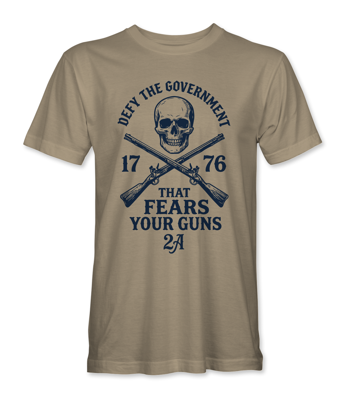 Defy The Government T-Shirt - front
