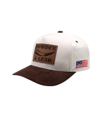 Powder & Lead Leather Patch Hat
