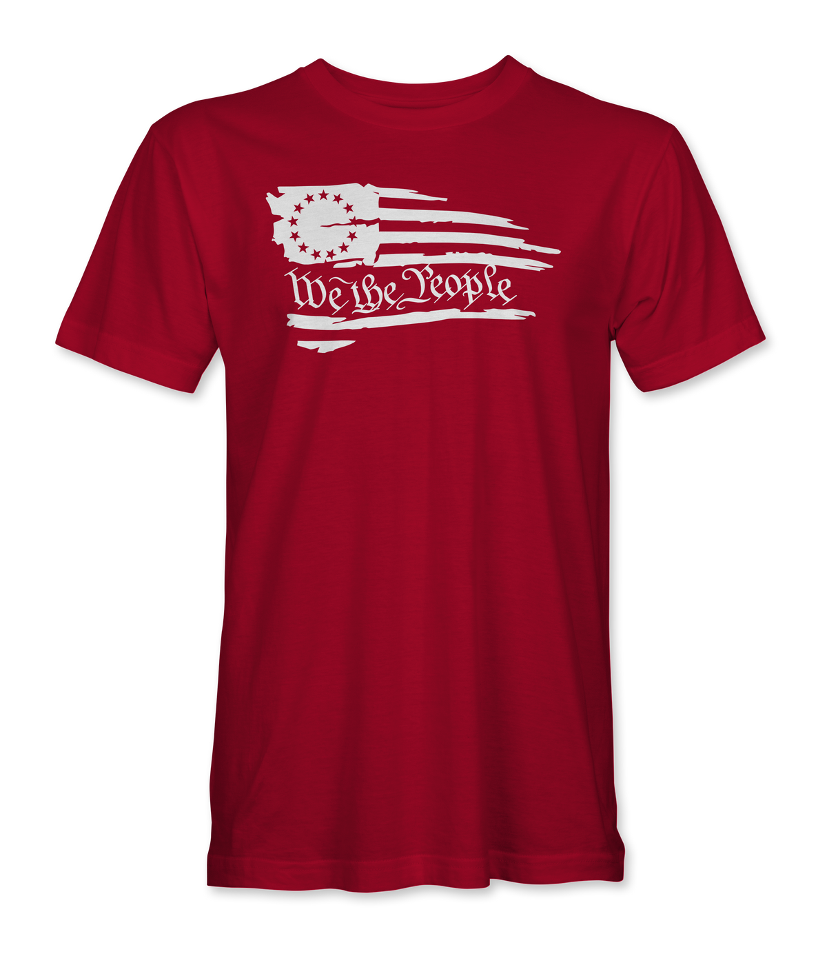 We The People T-Shirt - Red - front