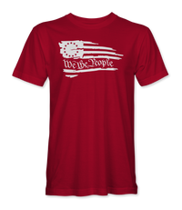 We The People T-Shirt - Red - front