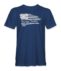 We The People T-Shirt - Royal Blue - front