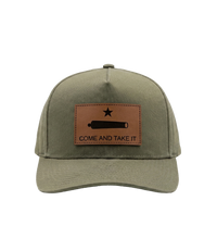 Come And Take It Leather Patch Hat