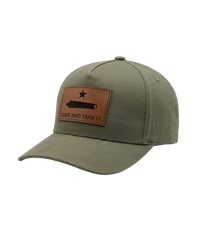Come And Take It Leather Patch Hat