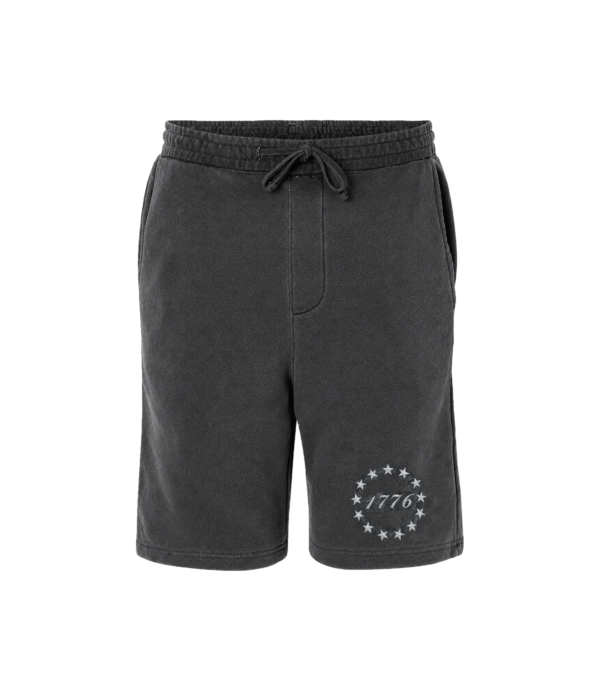 Pigment-Dyed Fleece Shorts