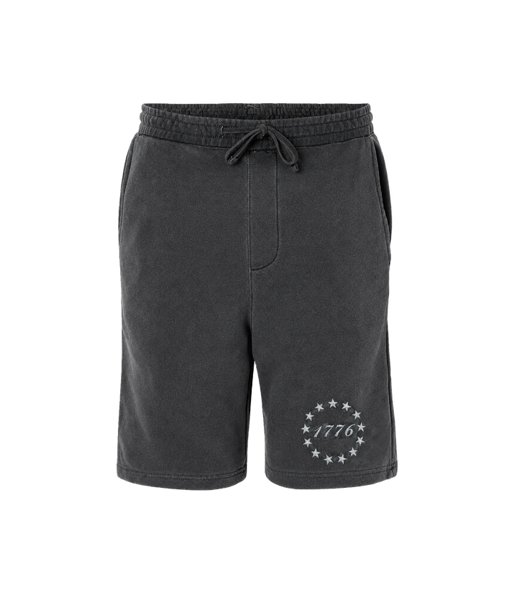 Pigment-Dyed Fleece Shorts