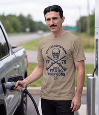 Defy The Government T-Shirt - worn
