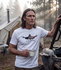 Live Free Or Die Trying T-Shirt - worn