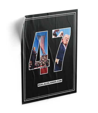 Trump "47" Limited Edition Fundraiser Poster