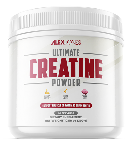 🎁 Ultimate Creatine Powder by Alex Jones (100% off)