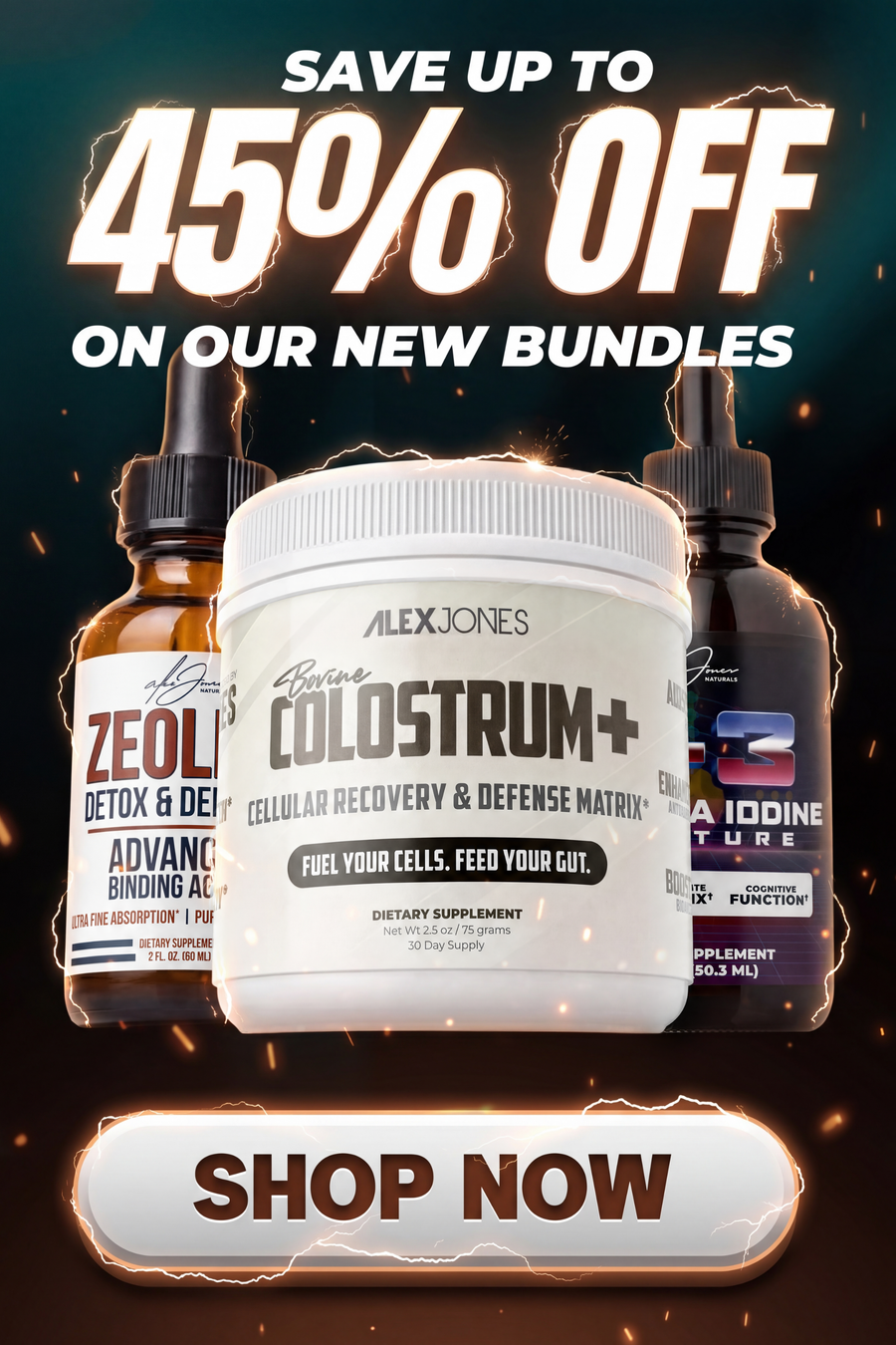 Free Bottle of Ultimate Chill or Energy