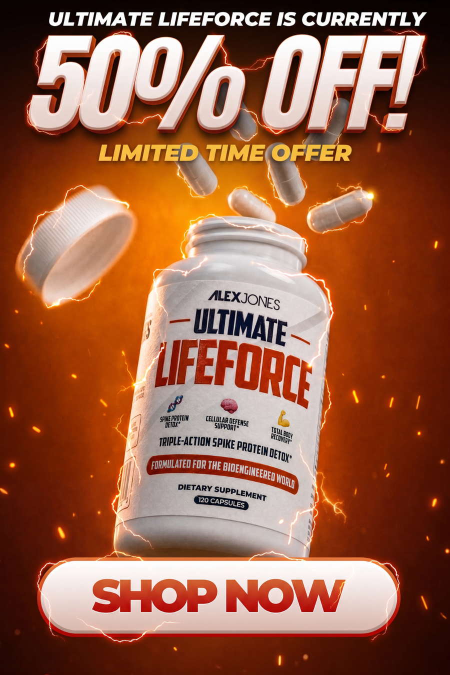 Free Bottle of Ultimate Chill or Energy