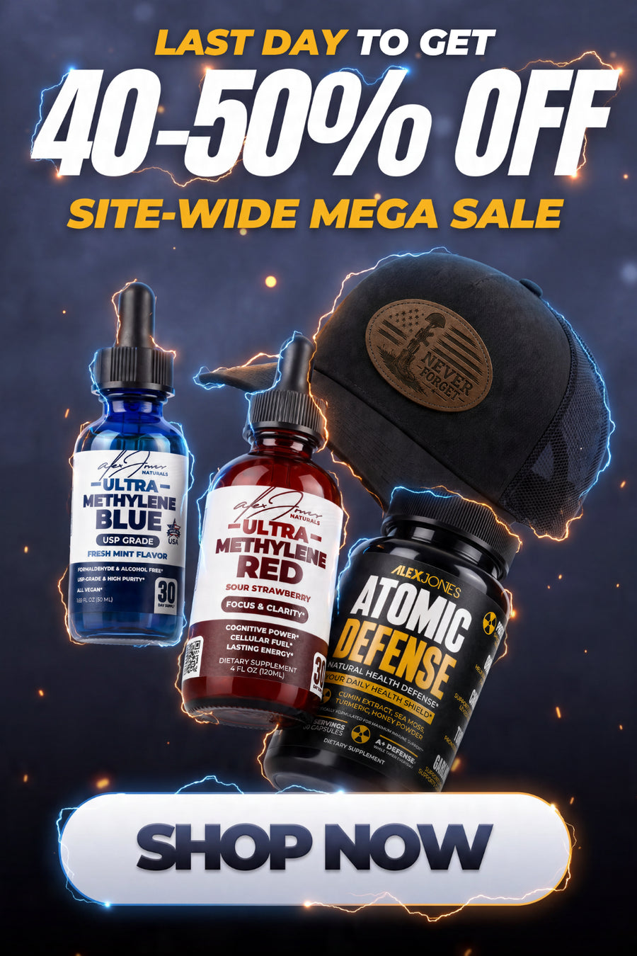 Free Bottle of Ultimate Chill or Energy