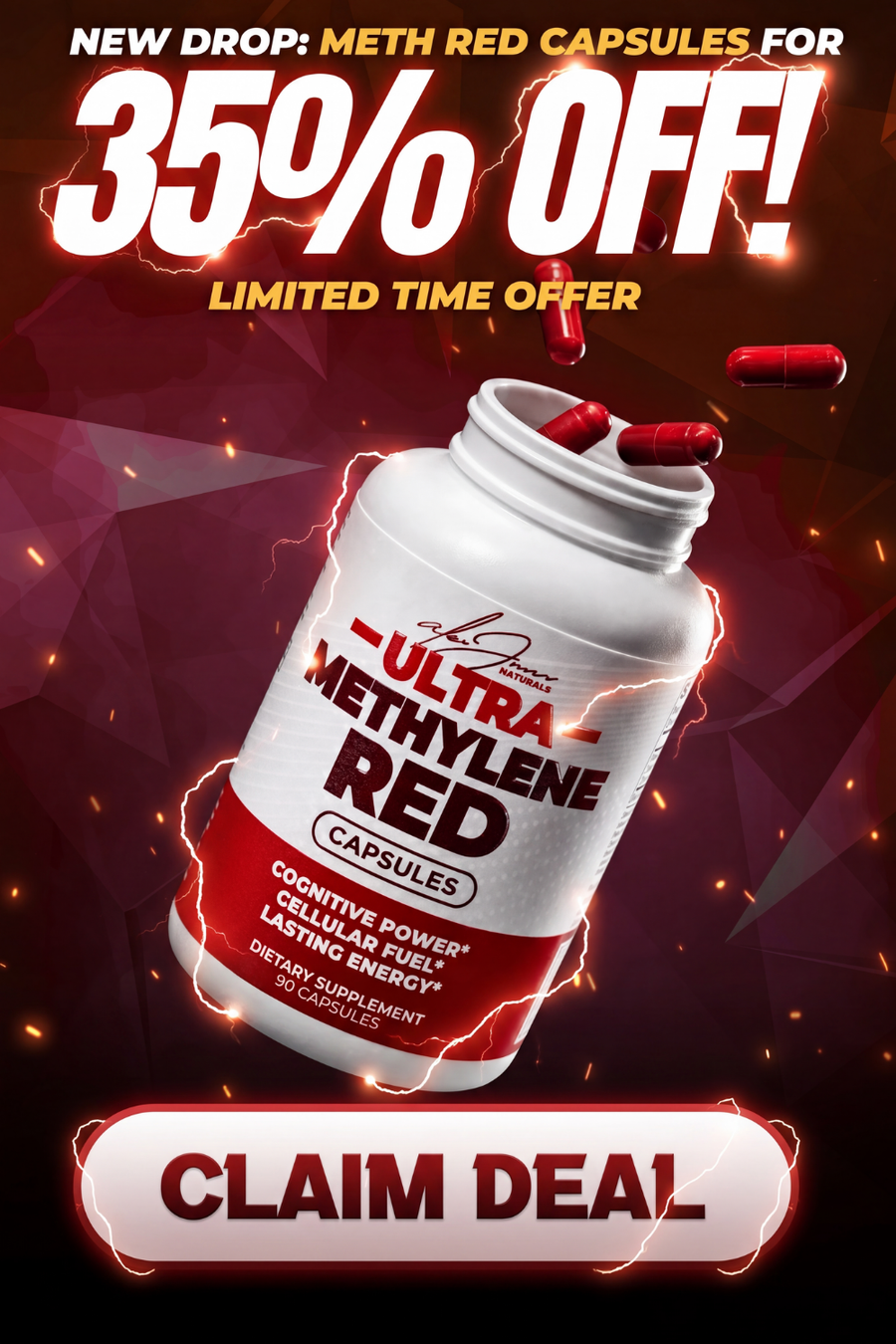 Free Bottle of Ultimate Chill or Energy