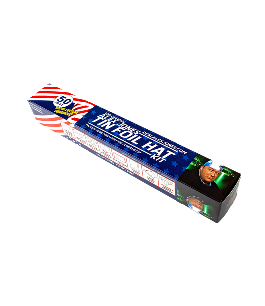 The Official Alex Jones Tin Foil Hat Kit