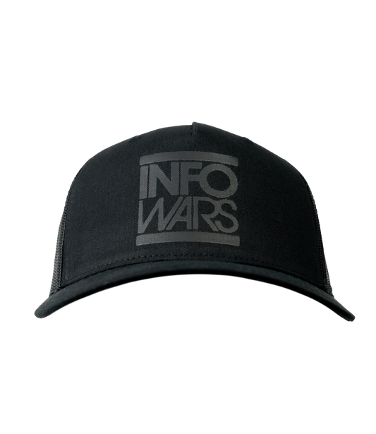 FREE Murdered Out Infowars Trucker Hat