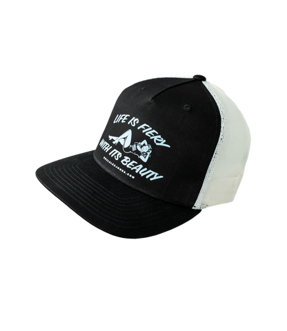 Life Is Fiery With It's Beauty Premium DTF Hat