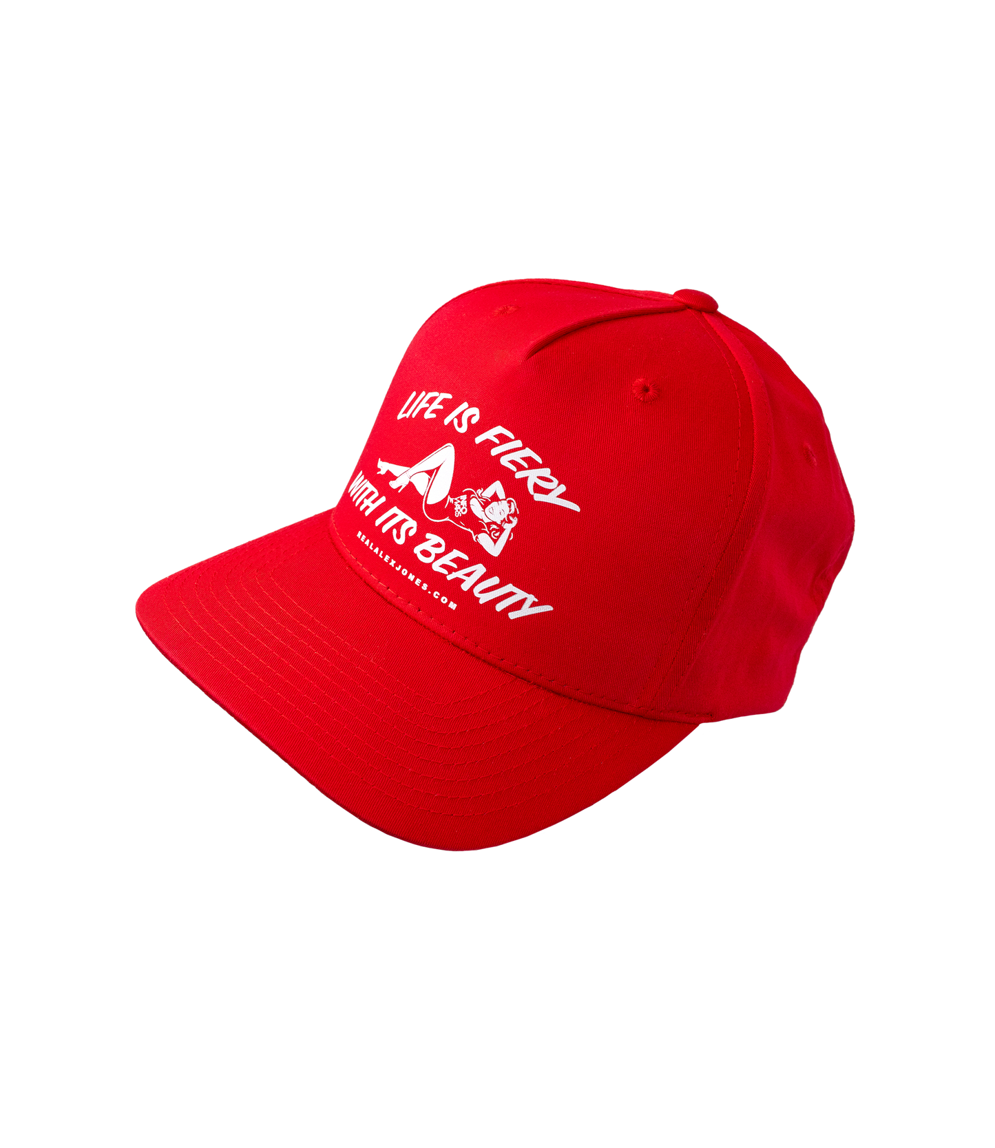 Life Is Fiery With It's Beauty Premium DTF Hat