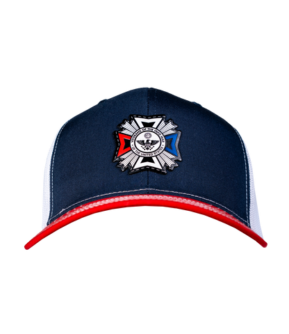 Veterans of The Info War Leather Patch Hat