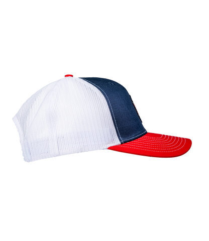 Veterans of The Info War Leather Patch Hat