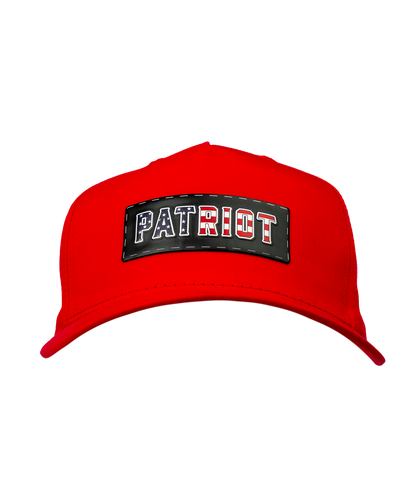 Patriot Leather Patch Hat