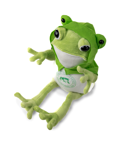 Limited Edition "Save The Frogs" Collectible Plush