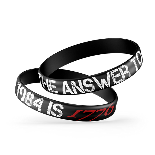 The Answer to 1984 Wristband