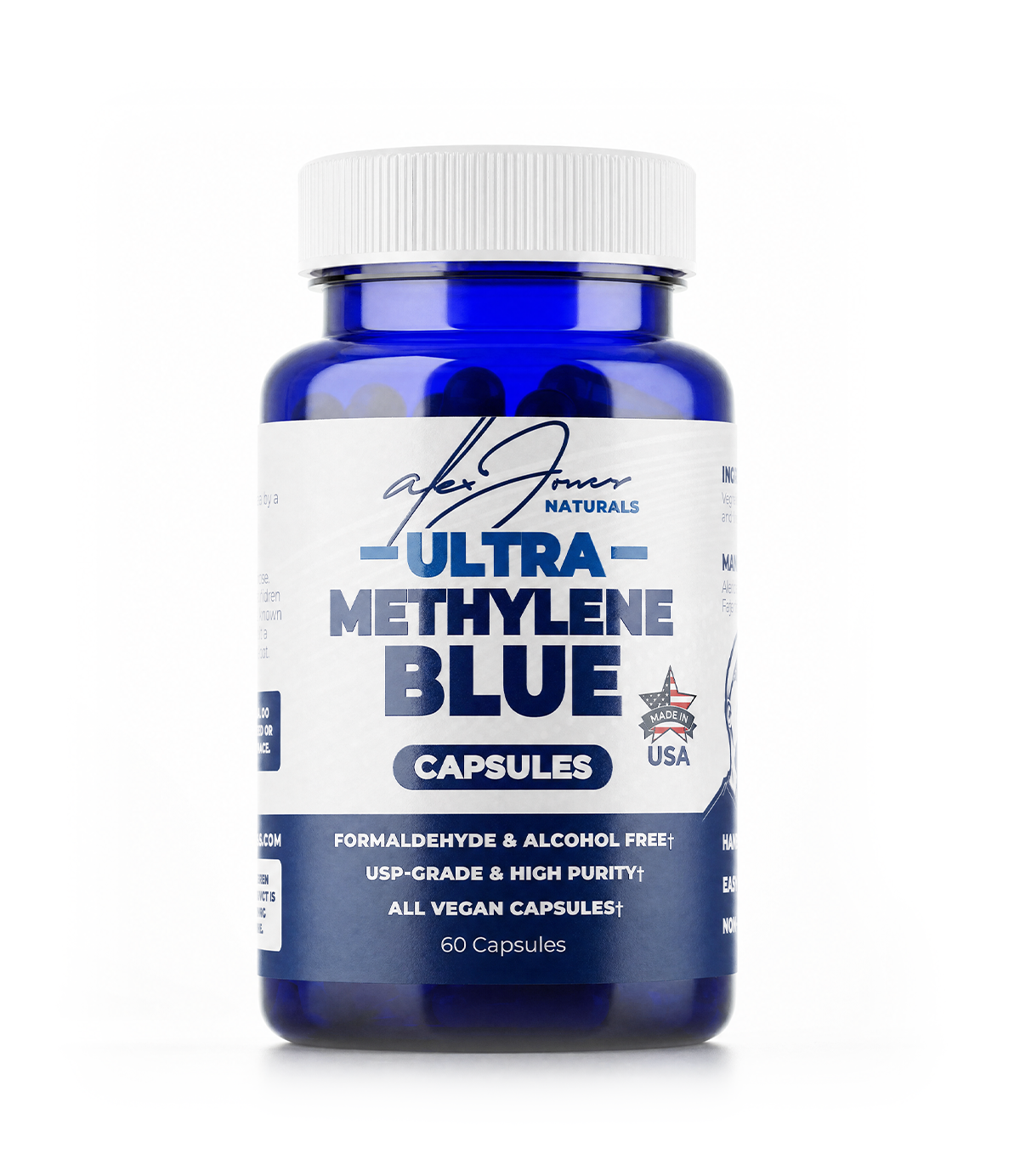 Ultra Methylene Blue Capsules (60 Capsules) (30 Servings)