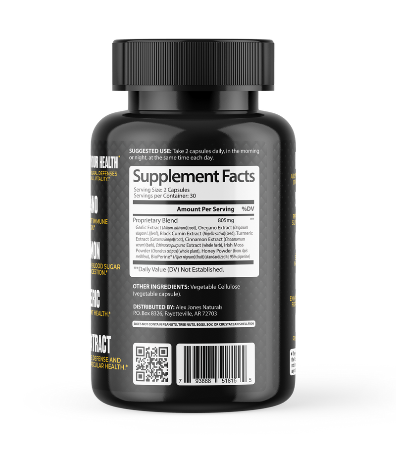 Atomic Defense - Natural health Defense* (60 Capsules) (30 Servings)