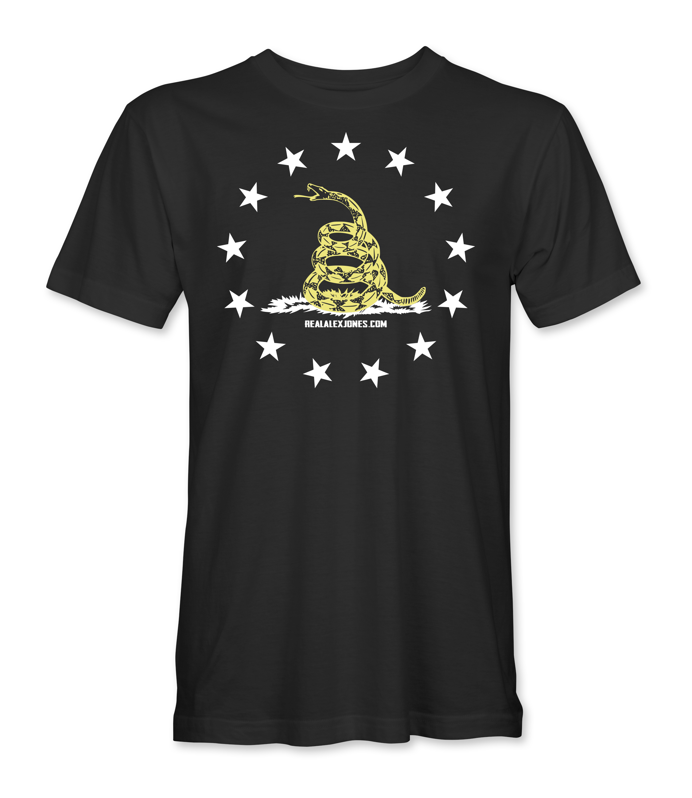 Don't Tread On Me Circle Stars T-Shirt – The AJ Store