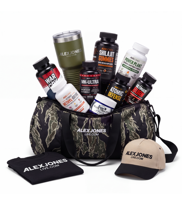 Alex Jones Live Field Bag Bundle