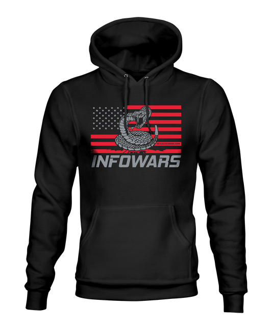 Infowars Snake Hoodie