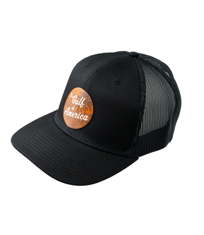 Gulf Of American Leather Patch Hat