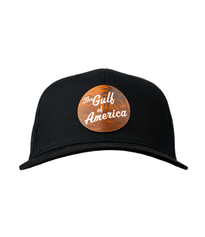 Gulf Of American Leather Patch Hat