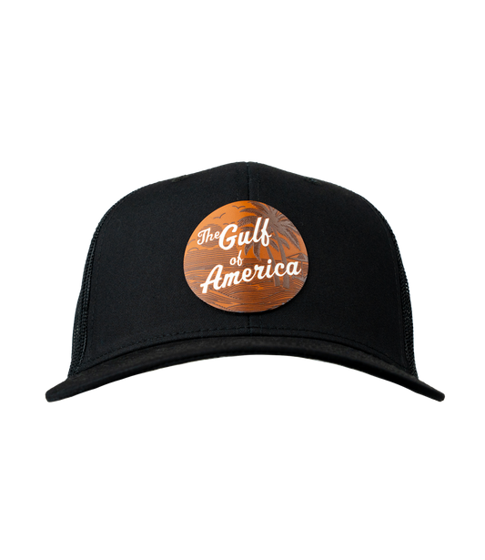 Gulf Of American Leather Patch Hat
