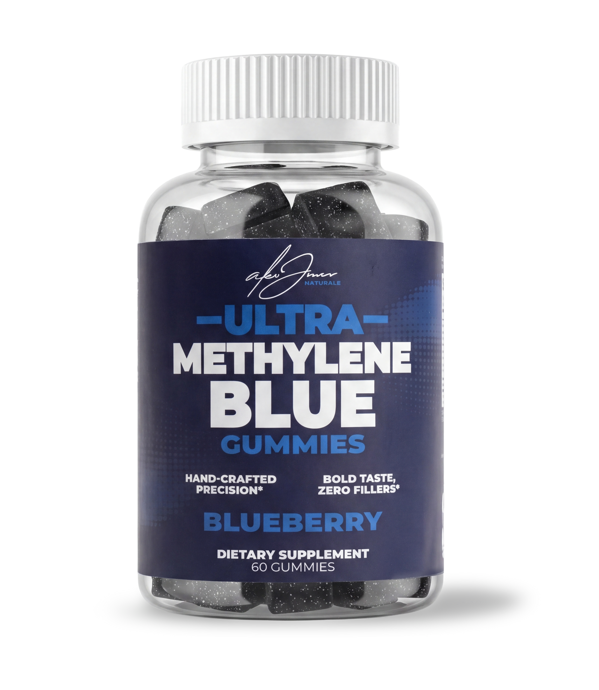 Ultra Methylene Blue Gummies - Blueberry Flavor (60 Gummies) (30 Servings)