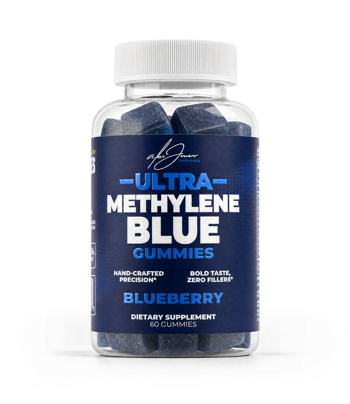 Ultra Methylene Blue Gummies - Blueberry Flavor (60 Gummies) (30 Servings)