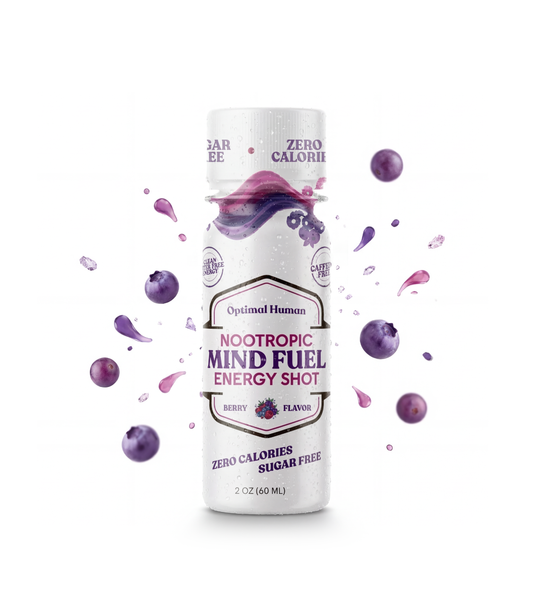 Optimal Human Mind Fuel - Nootropic Energy Shot (2oz Shot)