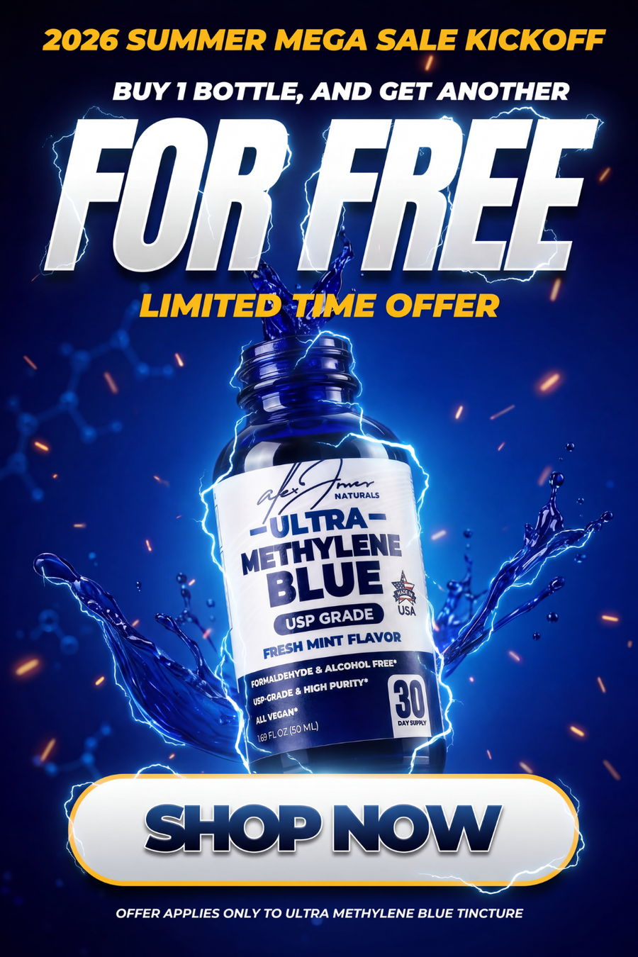 Free Bottle of Ultimate Chill or Energy