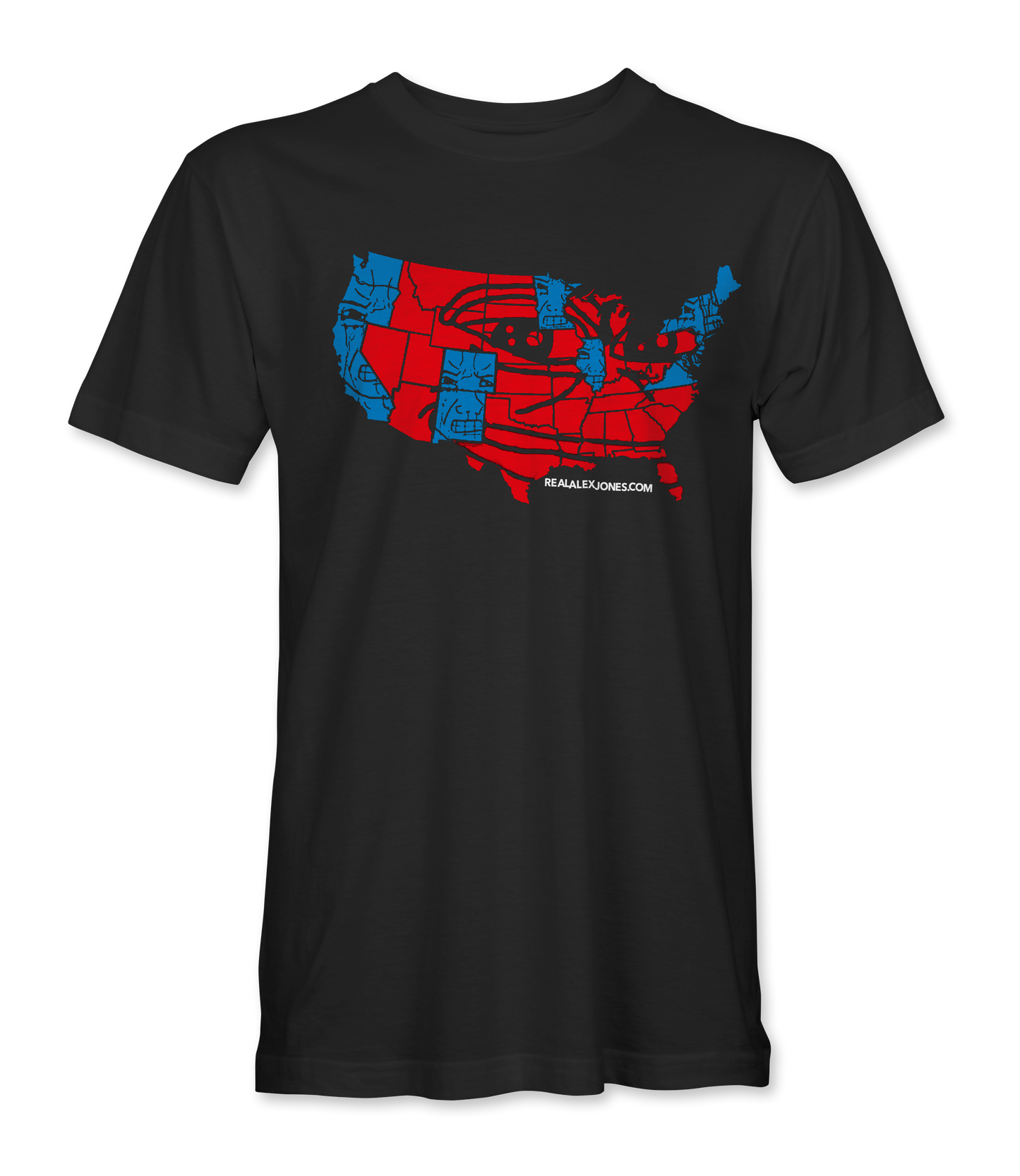 Pepe 2024 Election Map T-Shirt