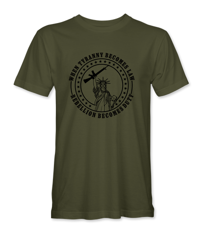 Rebellion Becomes Duty T-Shirt