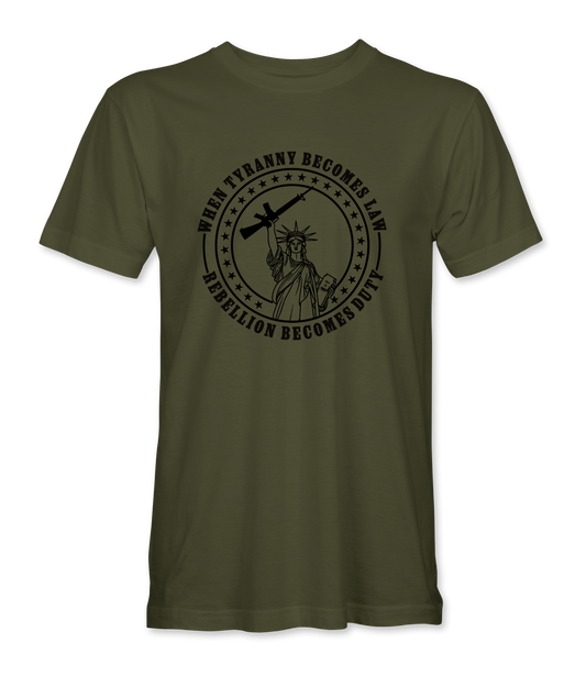 Rebellion Becomes Duty T-Shirt