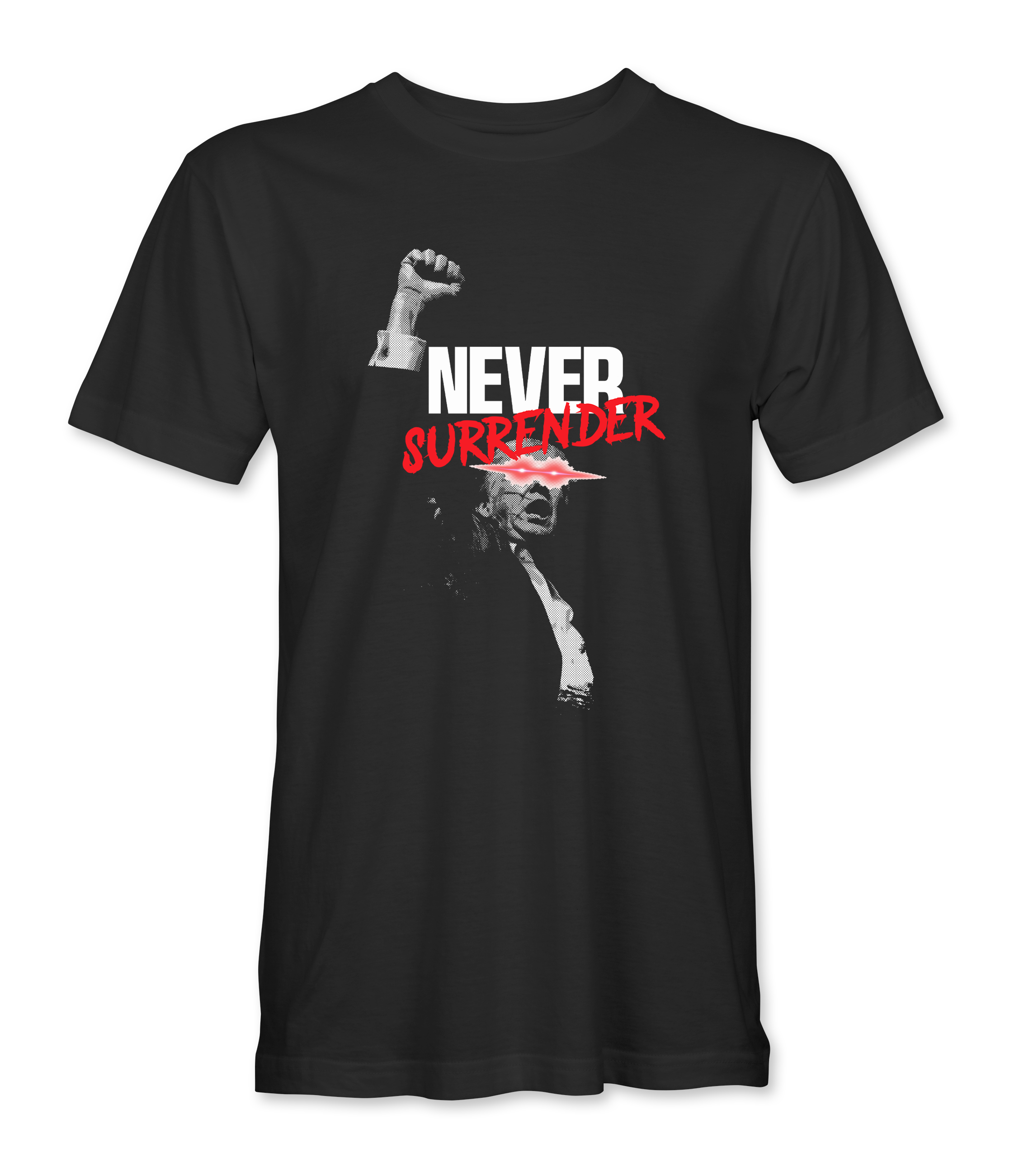 Never Surrender T-Shirt – The AJ Store