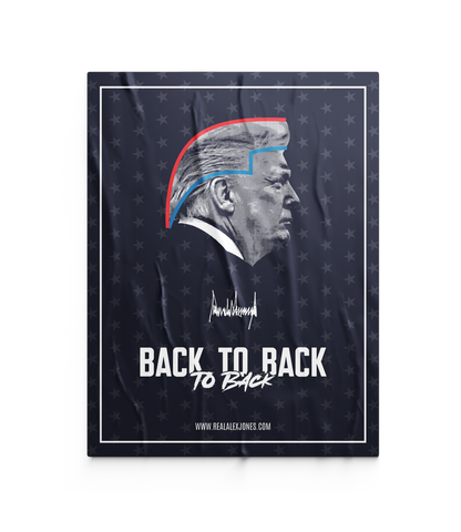 Trump Back To Back To Back Poster