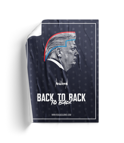 Trump Back To Back To Back Poster