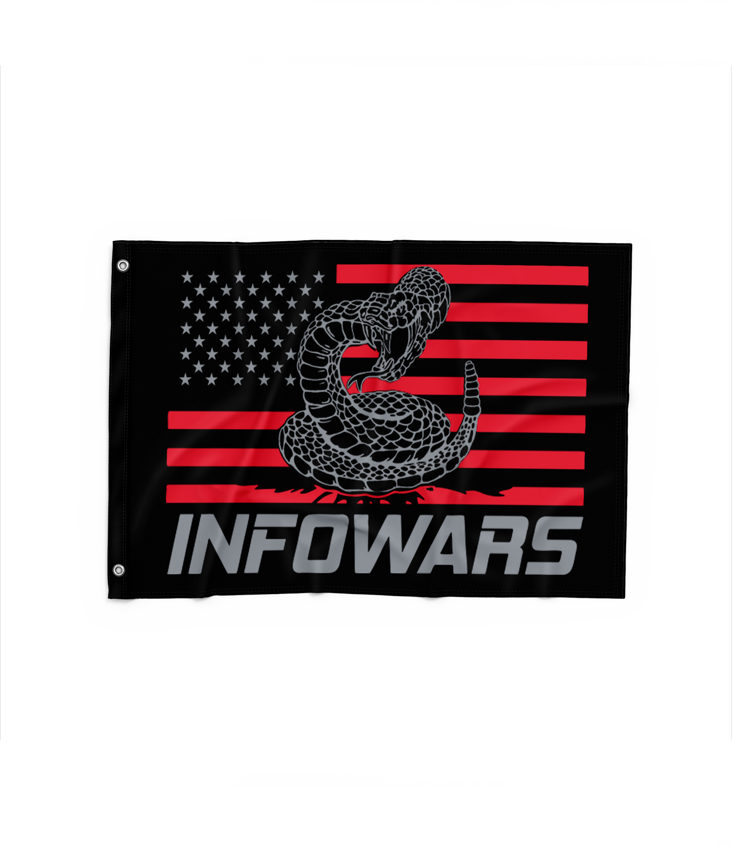 Infowars Snake Flag