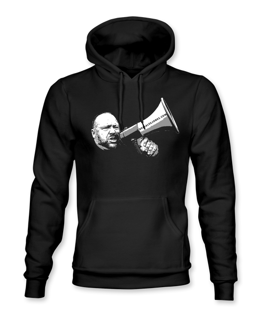 Alex Jones Megaphone Hoodie