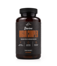 Alex Jones Naturals Bovine Organ Complex - grass-fed 5-organ blend, 150 capsules