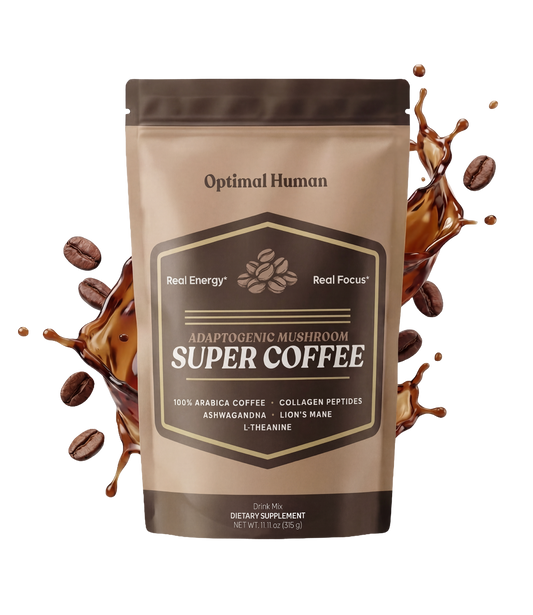 Optimal Human Adaptogenic Mushroom Super Coffee