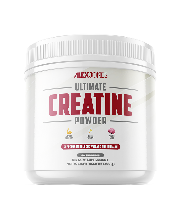 🎁 Ultimate Creatine Powder by Alex Jones (300 Grams) (60 Servings) (100% off)